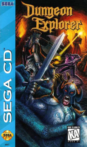 Cover Dungeon Explorer for Sega CD